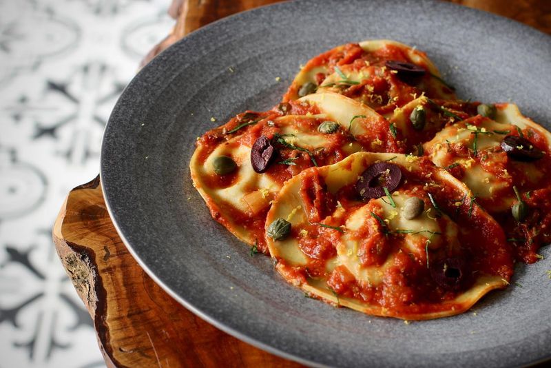 Ravioli Puttanesca