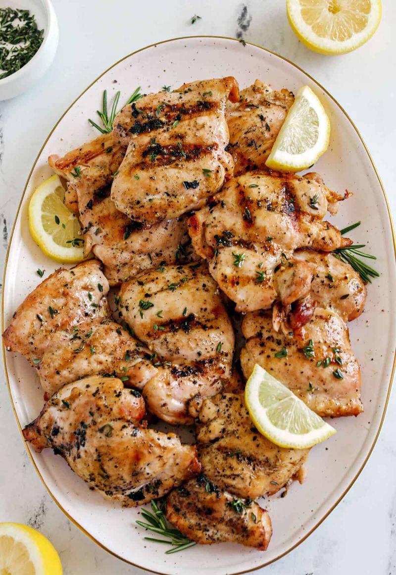 Zesty Lemon Herb Chicken Thighs
