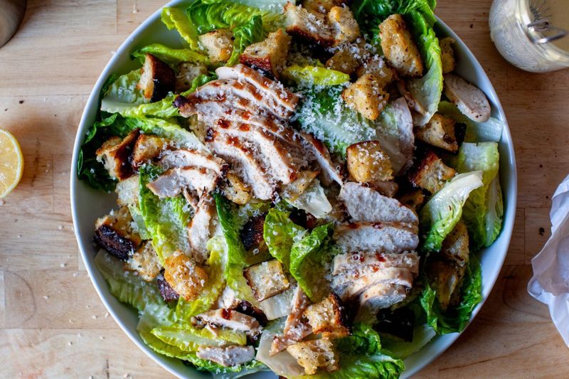 Grilled Chicken Caesar Salad