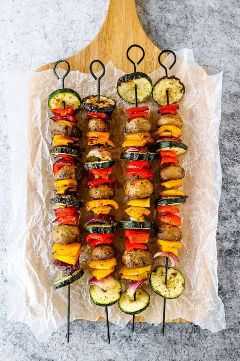 Grilled Vegetable Skewers