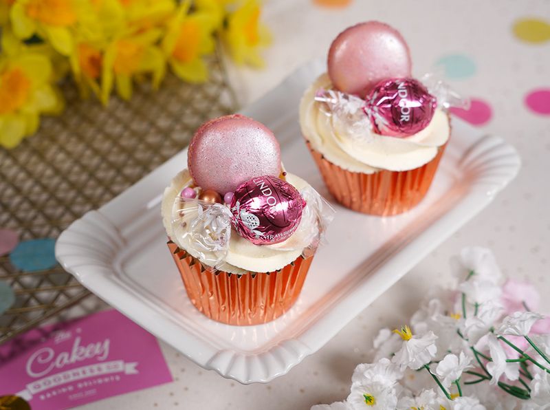 Rose Gold Glam Cupcakes
