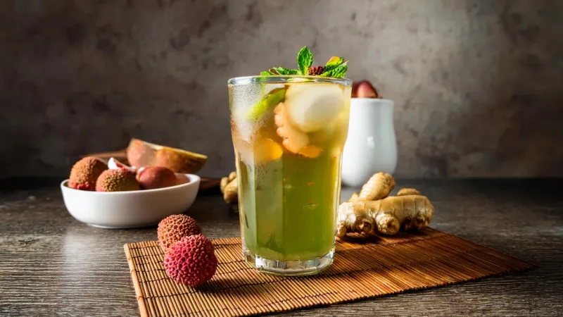 Lychee Ginger Cooler