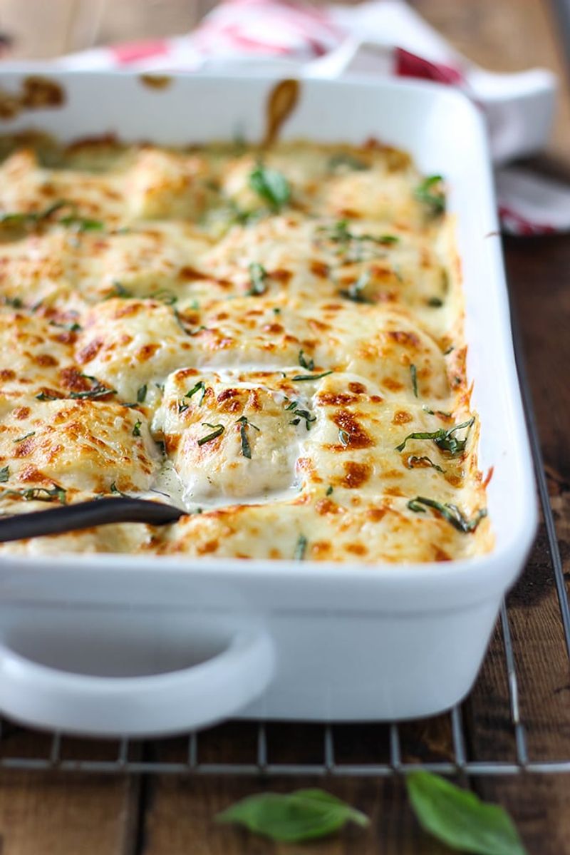 Ravioli Gratin