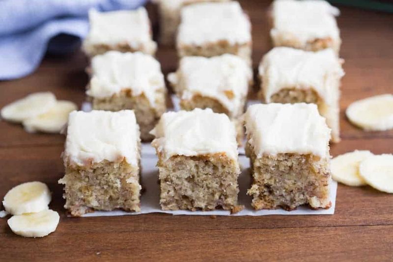 Banana Bread Bars