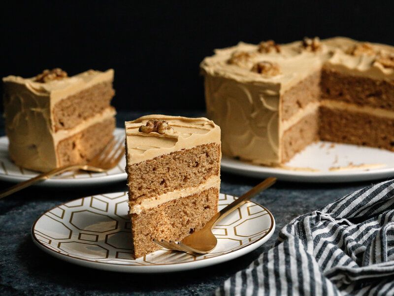 Coffee Walnut Cake