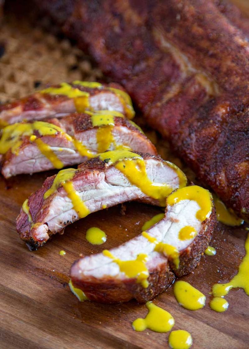 South Carolina: Grilled BBQ Ribs