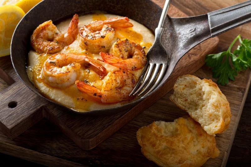 South Carolina: Shrimp & Grits – Husk, Charleston