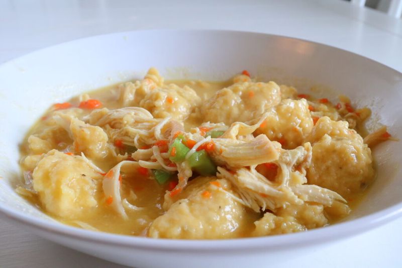 Tender Chicken and Dumplings