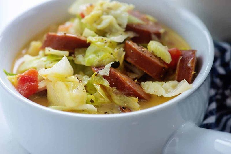 Savory Ham and Cabbage Soup