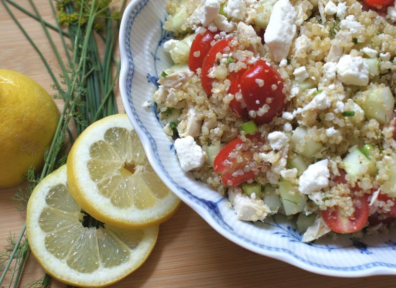 Cucumber Dill Quinoa
