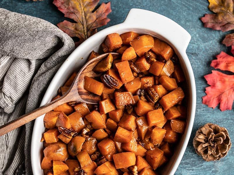 Maple Pecan Sweet Potatoes