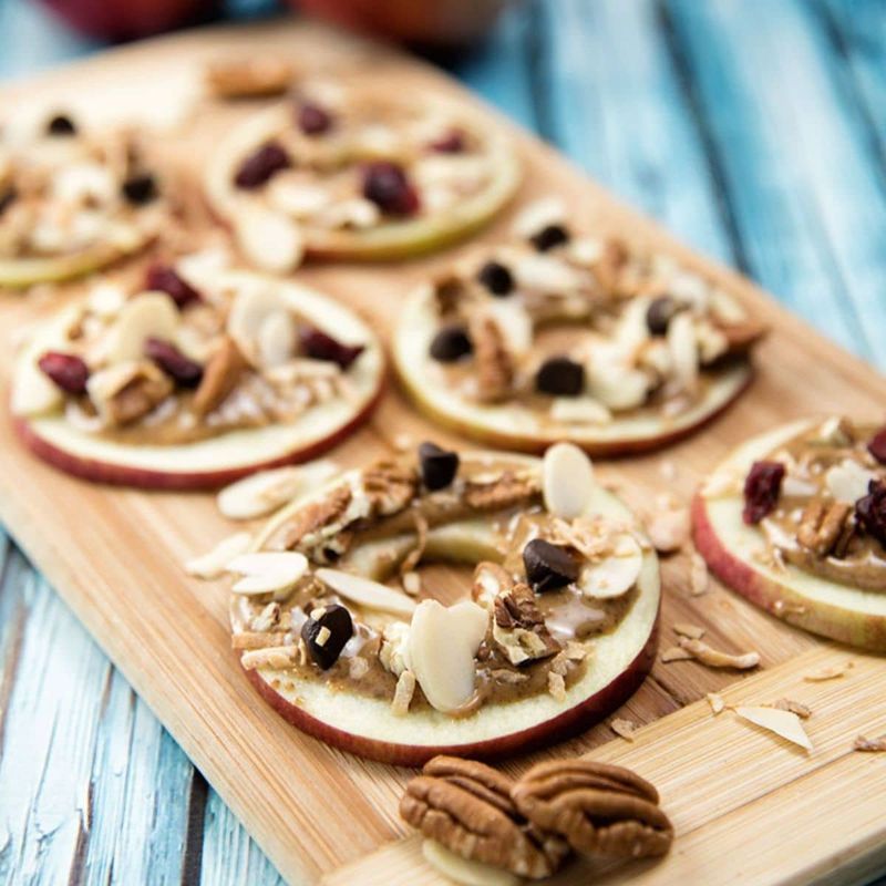 Almond Butter Apple Slices