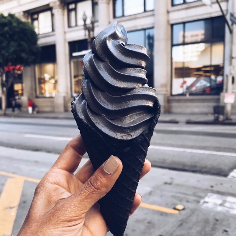Charcoal Ice Cream