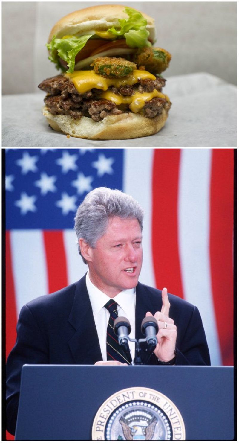 Bill Clinton's McDonald's