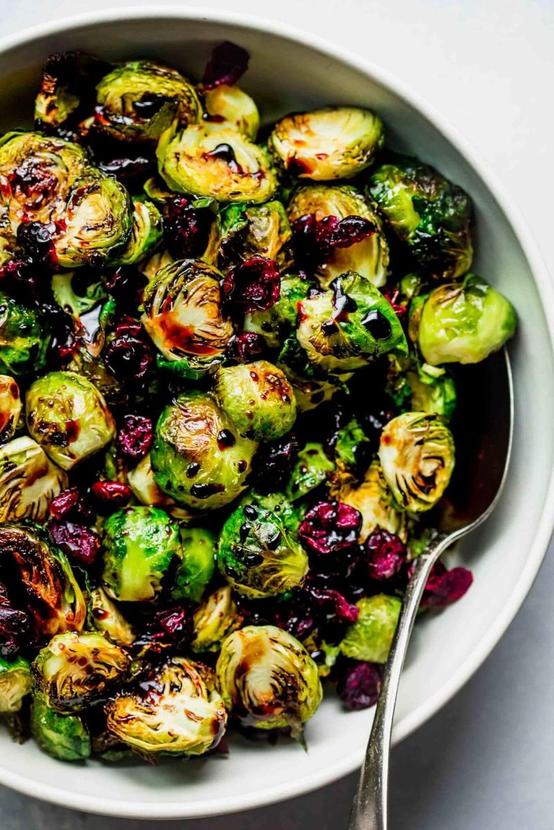 Balsamic Roasted Brussels Sprouts