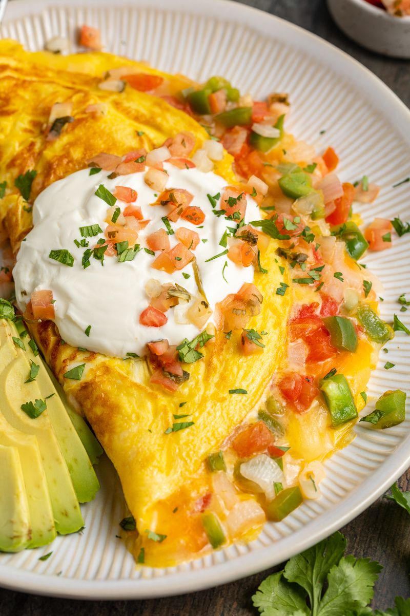 Salsa Omelette