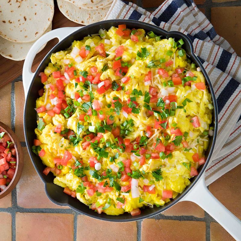 Salsa Egg Scramble