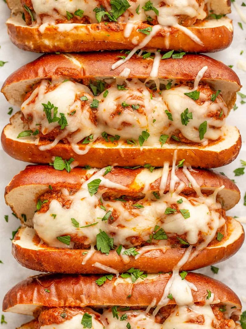 Salsa Meatball Sub