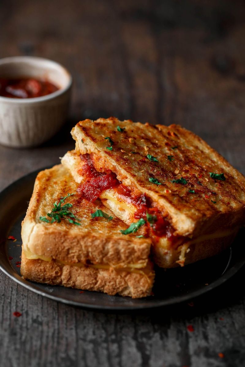 Salsa Grilled Cheese