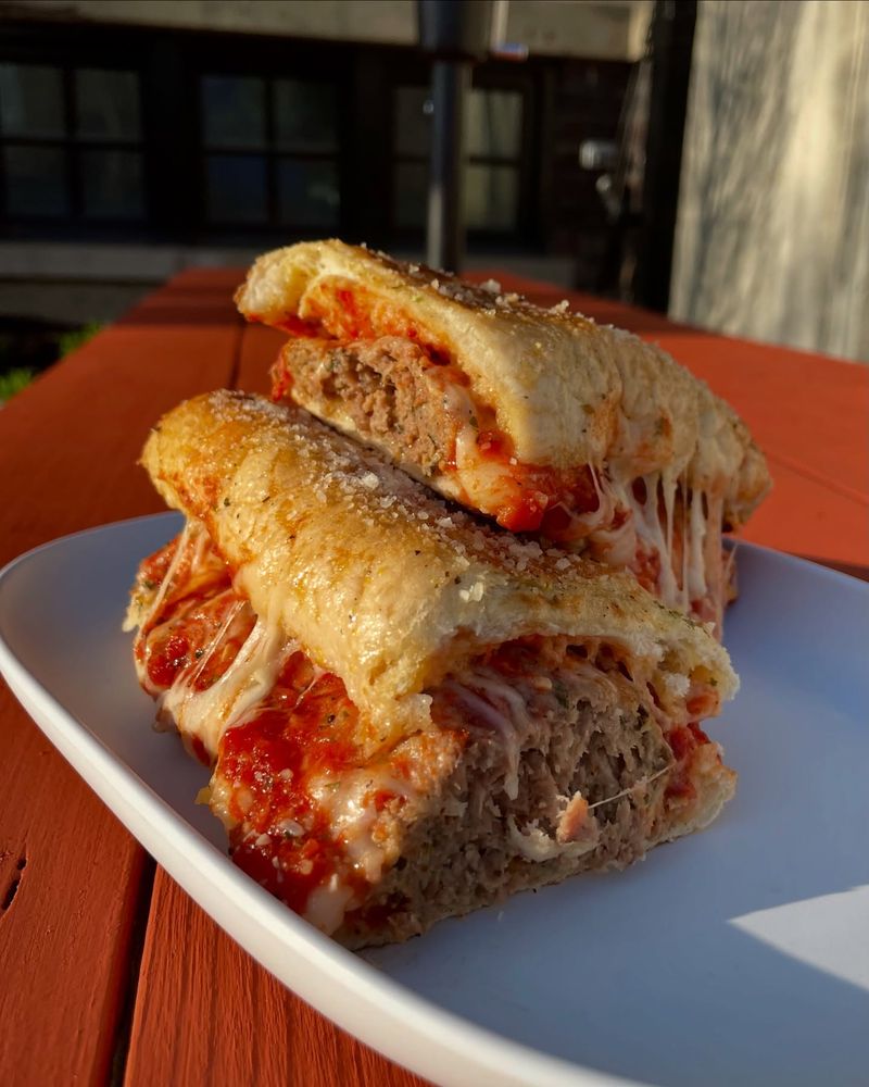 Youngstown's Brier Hill Pizza Sandwich