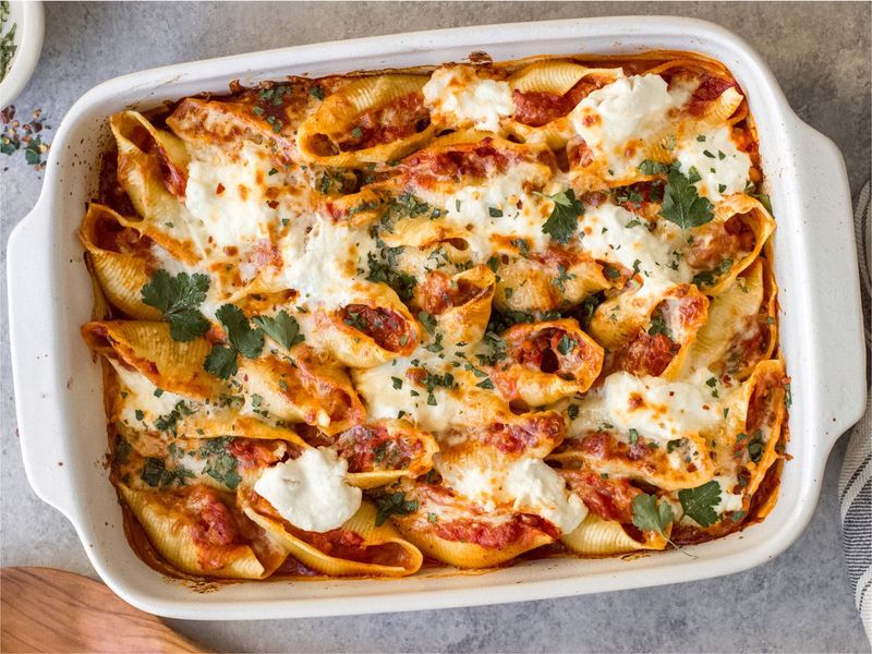 Sausage and Ricotta Stuffed Shells