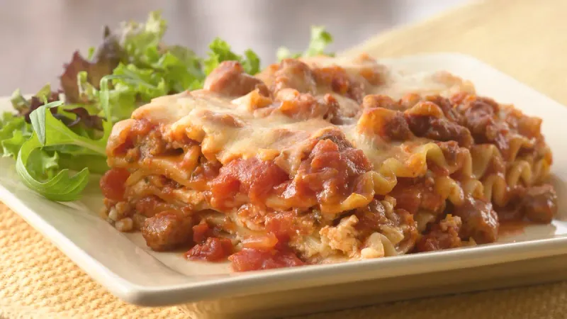 Sausage Lasagna