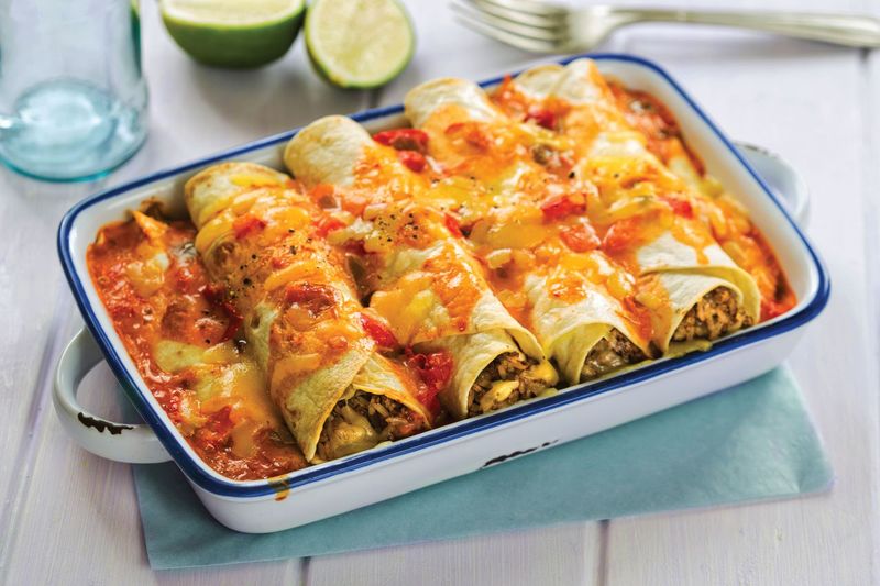 Sausage Enchiladas
