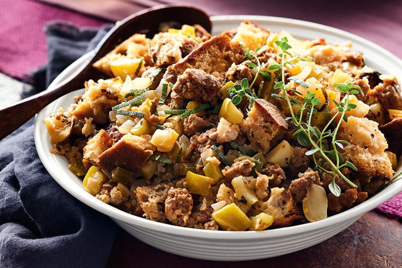 Sausage and Apple Stuffing