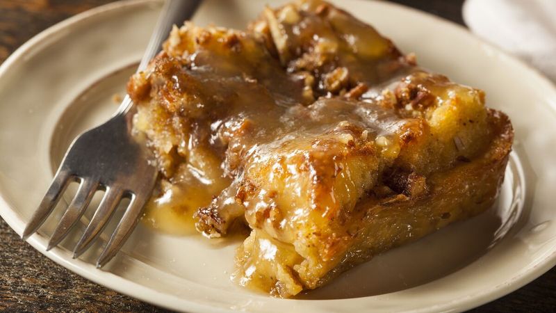 Golden Brown Bread Pudding
