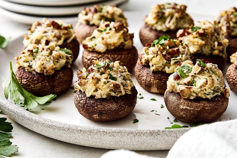 Stuffed Cremini Mushrooms
