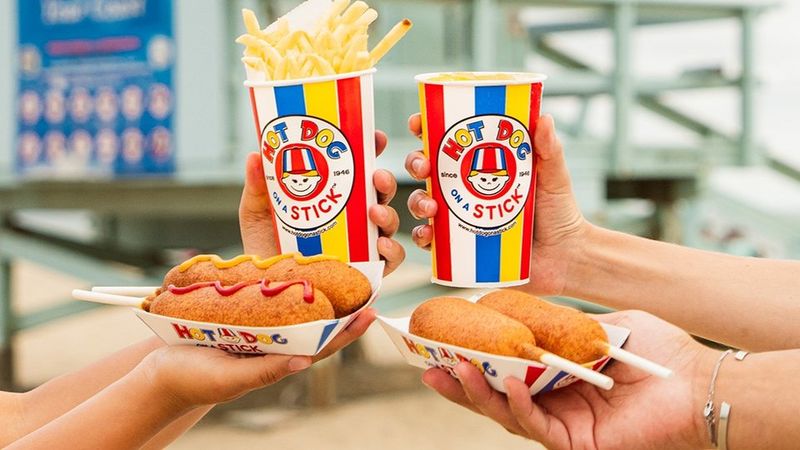 Hot Dog on a Stick