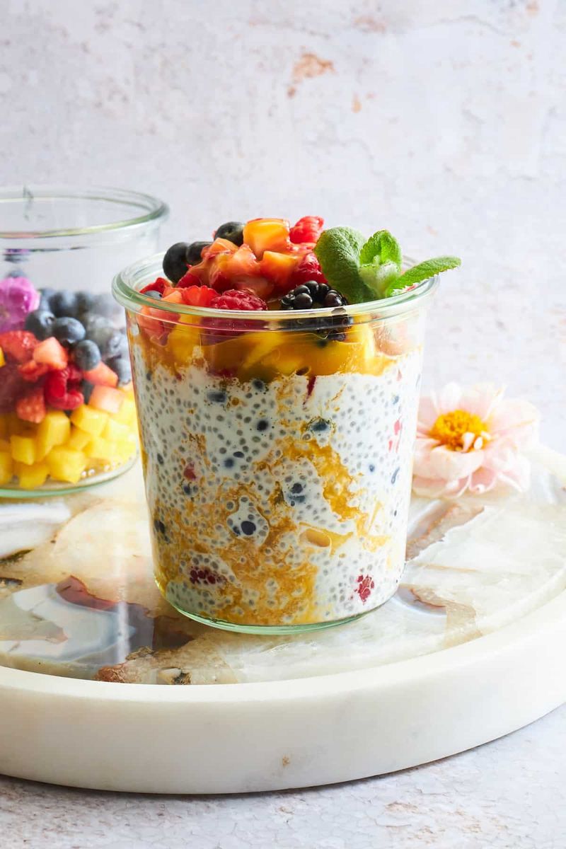 Chia Seed Pudding with Fruit
