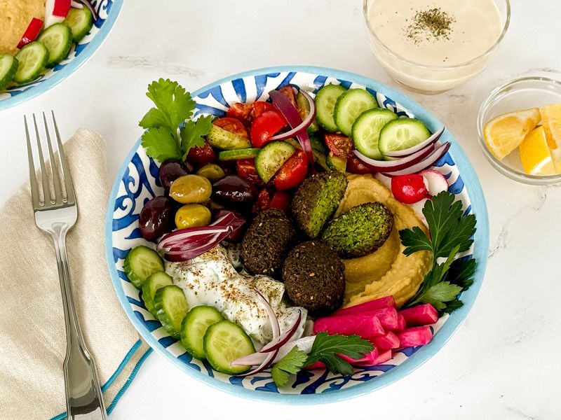 Mediterranean Falafel Fantasy