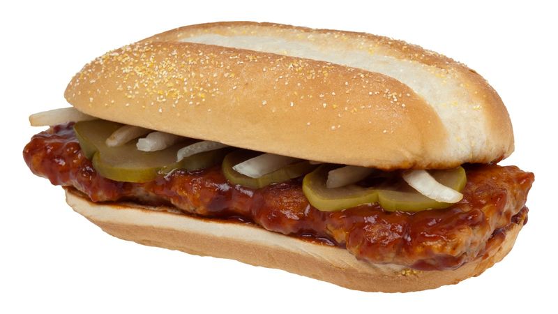 McDonald’s McRib (Retired Again in PA Markets)