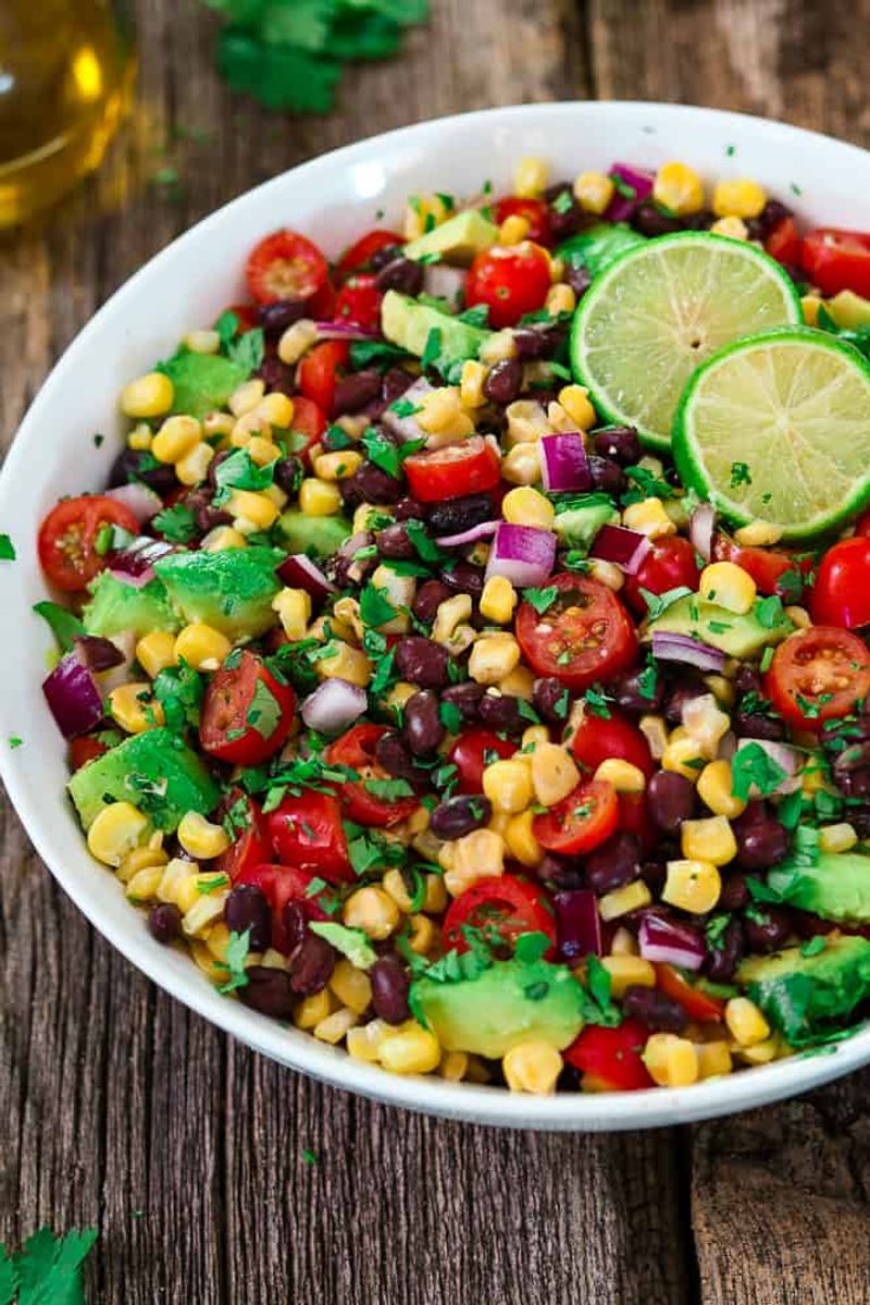 Avocado and Black Bean Salad