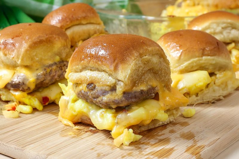Breakfast Sausage Sliders