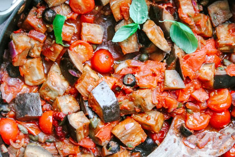 Eggplant and Tomato Stew