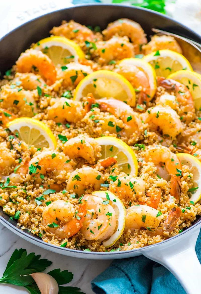 Shrimp and Lemon Herb Quinoa