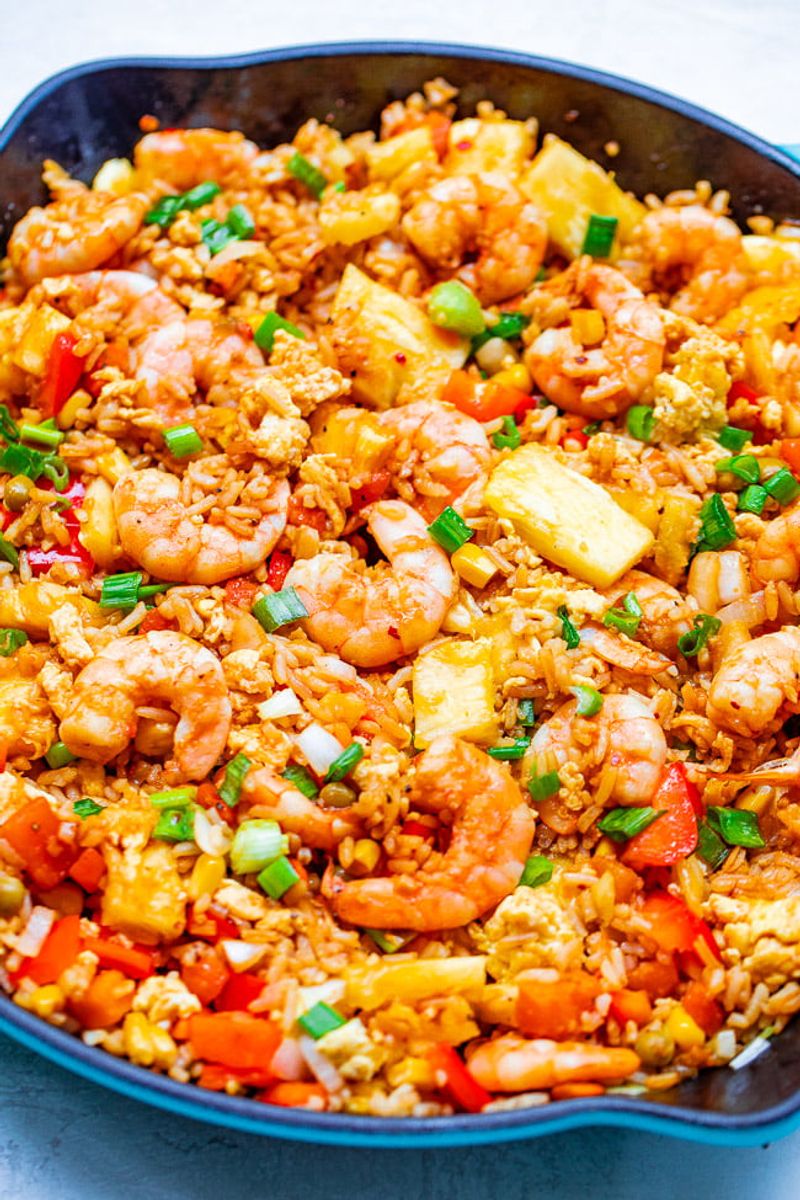 Shrimp and Pineapple Fried Rice