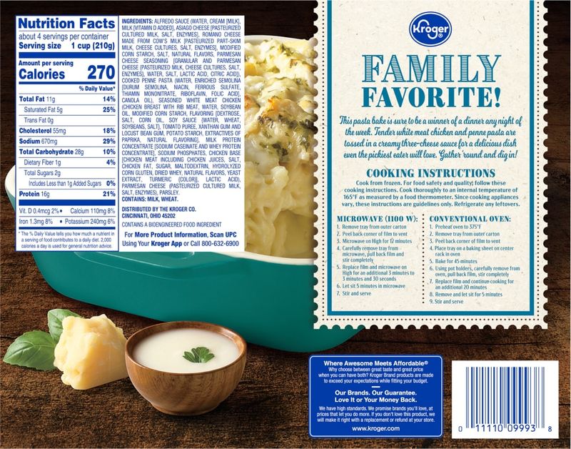 Kroger Alfredo Sauce