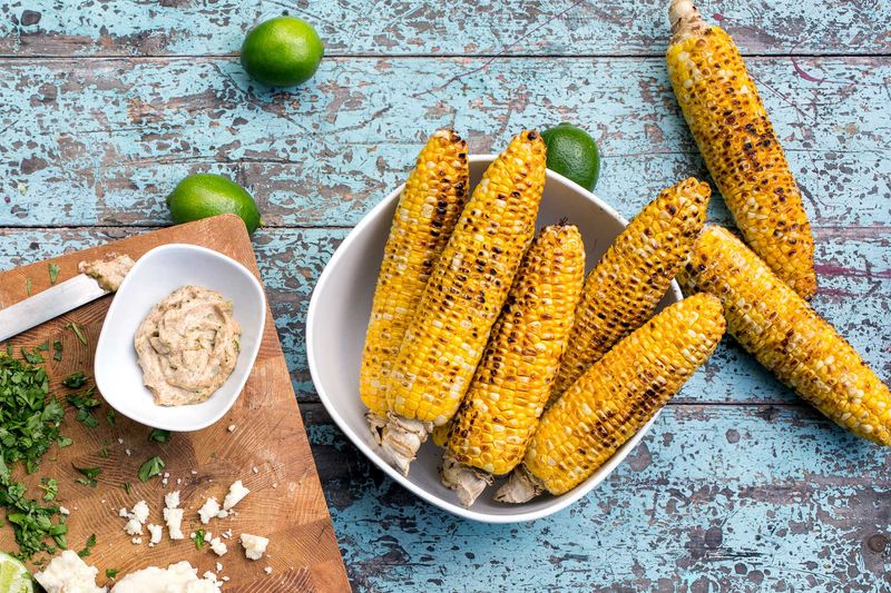 Chili Lime Grilled Corn