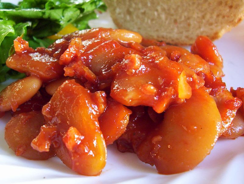 Tangy Mustard Butter Beans