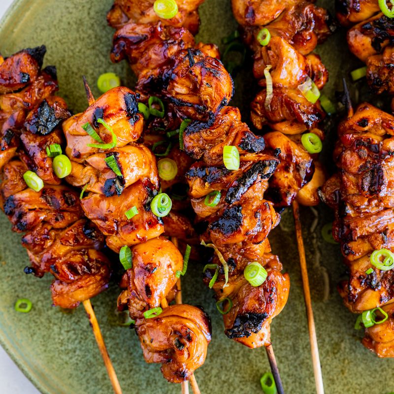 Ginger Soy Chicken Kabobs