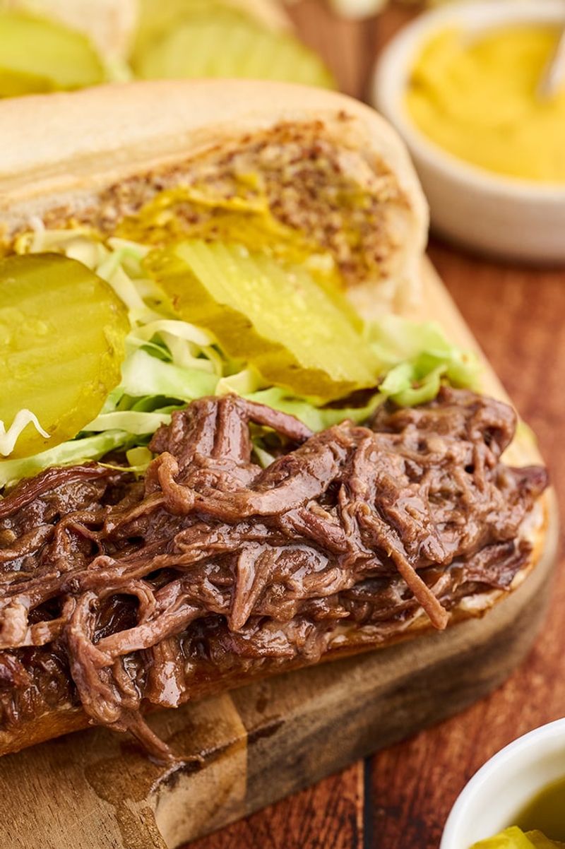 Roast Beef Debris Po' Boy