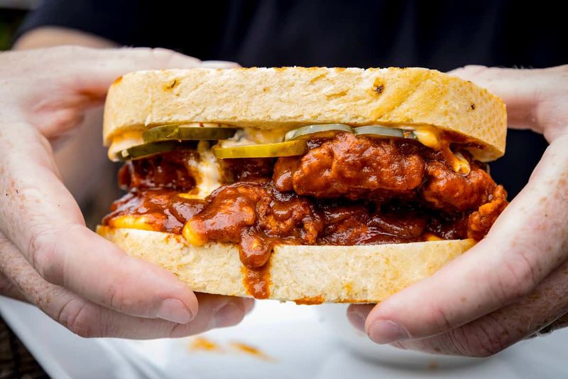 Hardee's Spicy Chicken Sandwich
