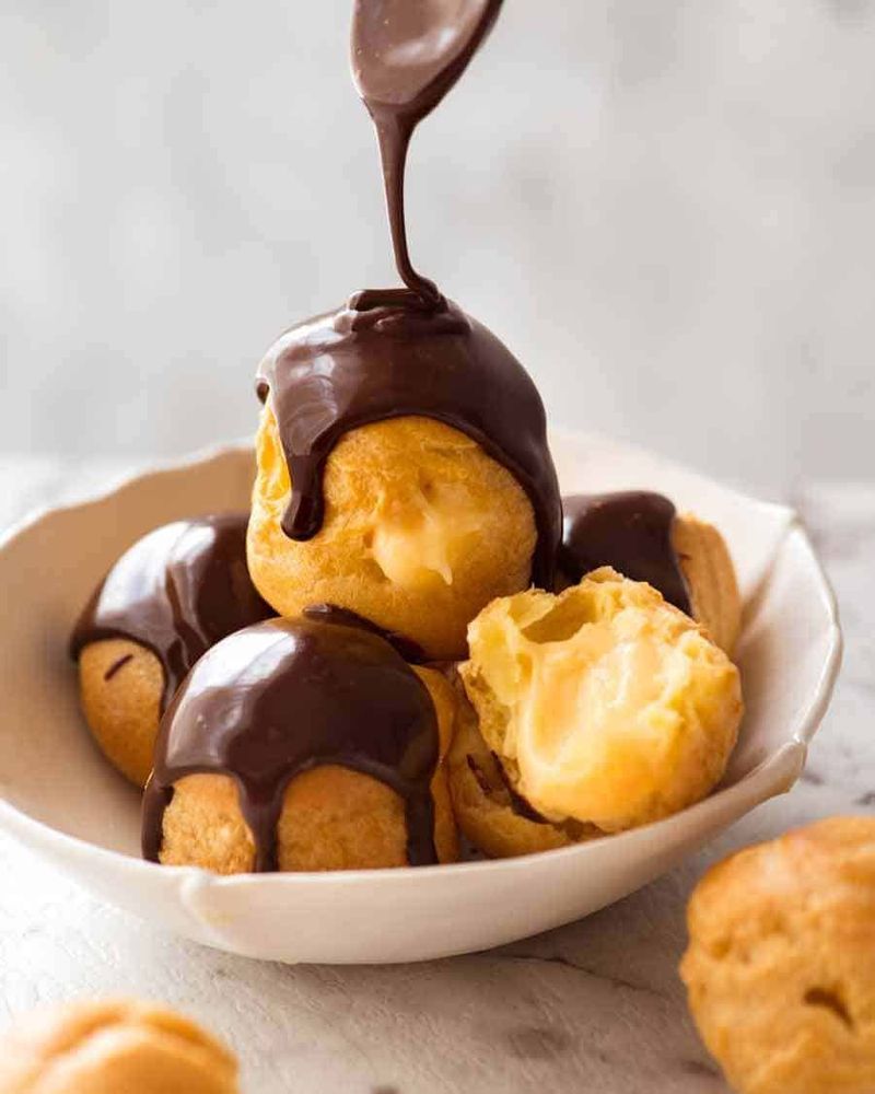 Delightful Chocolate Profiteroles
