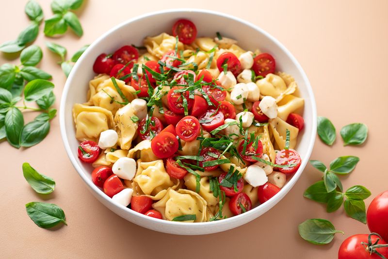 Caprese Tortellini Salad