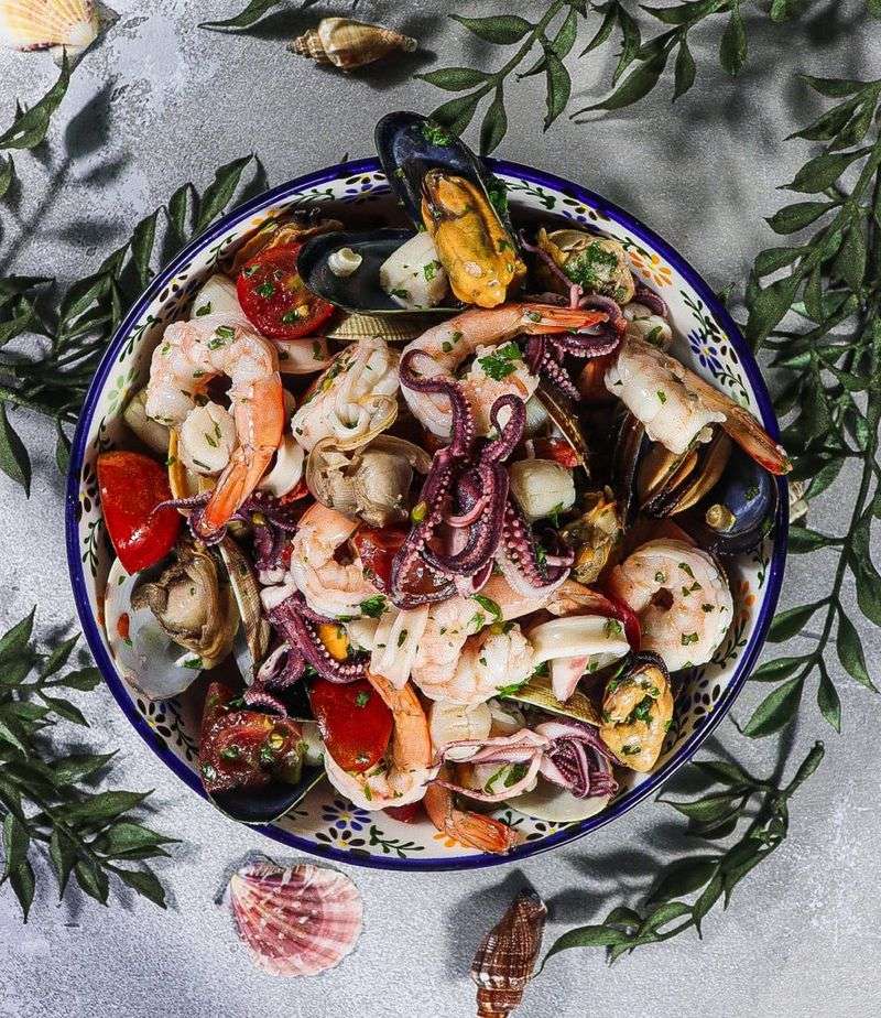 Ionian Seafood Salad Bowl