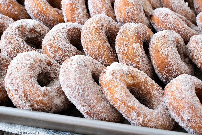 Cinnamon Sugar Potato Donuts