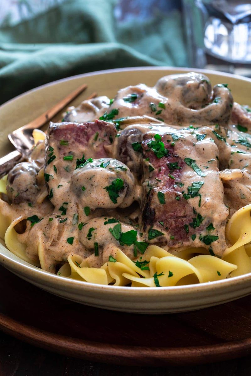 Beef Stroganoff